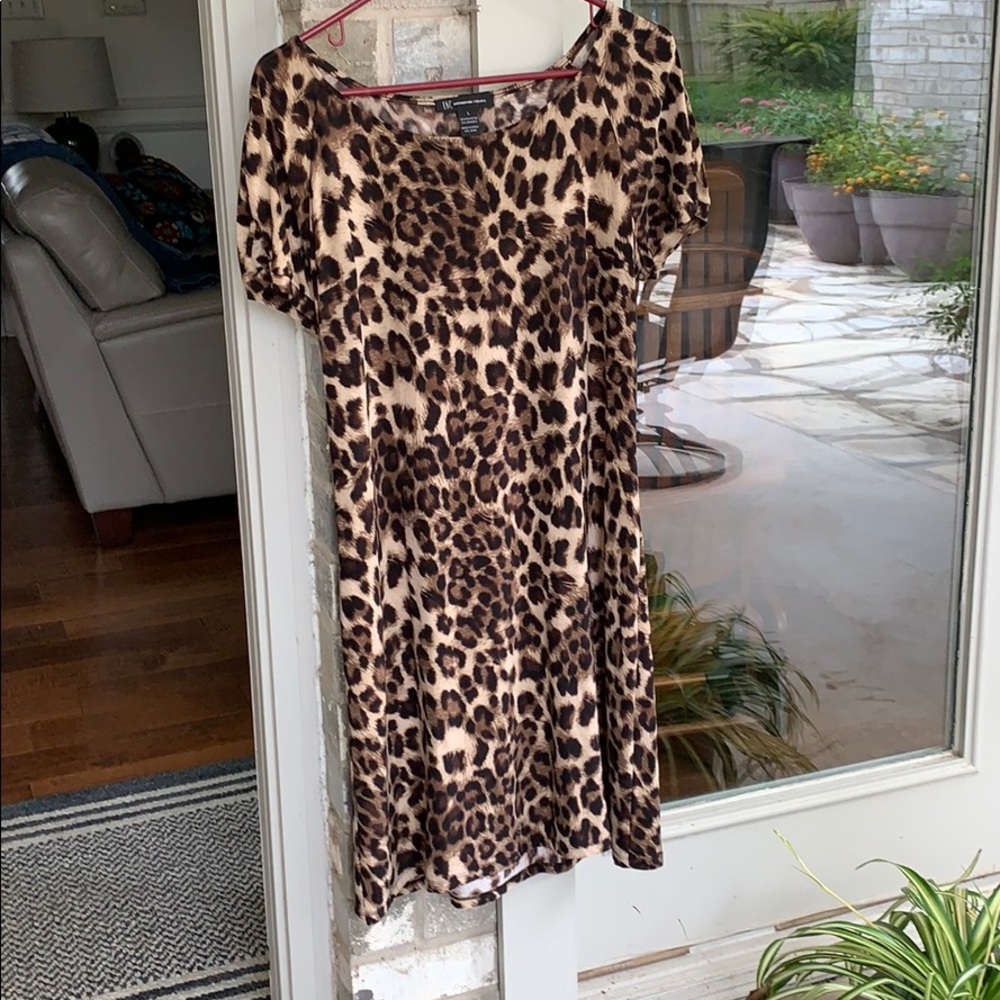 ❣️EUC  I.N.C ANIMAL PRINT DRESS. EUC